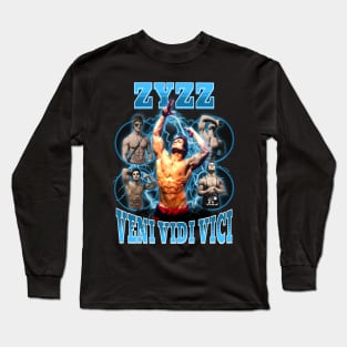 Zyzz Tribute Bodybuilding Bootleg Long Sleeve T-Shirt